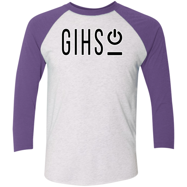 GIHSO Tri-Blend 3/4 Sleeve Raglan T-Shirt