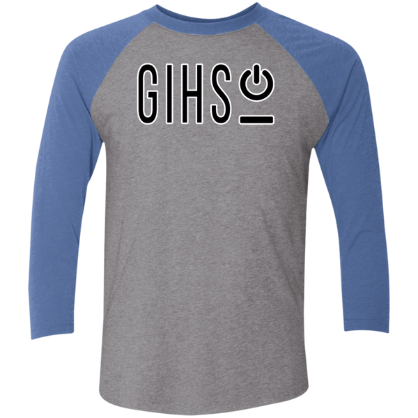 GIHSO Tri-Blend 3/4 Sleeve Raglan T-Shirt