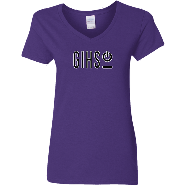 GIHSO Ladies' 5.3 oz. V-Neck T-Shirt