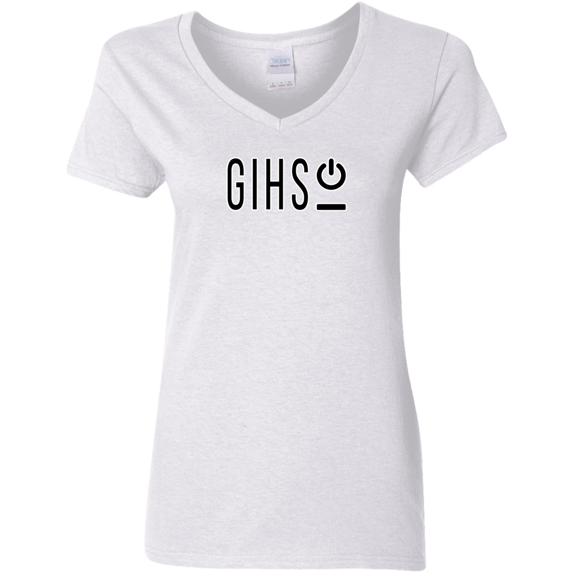GIHSO Ladies' 5.3 oz. V-Neck T-Shirt