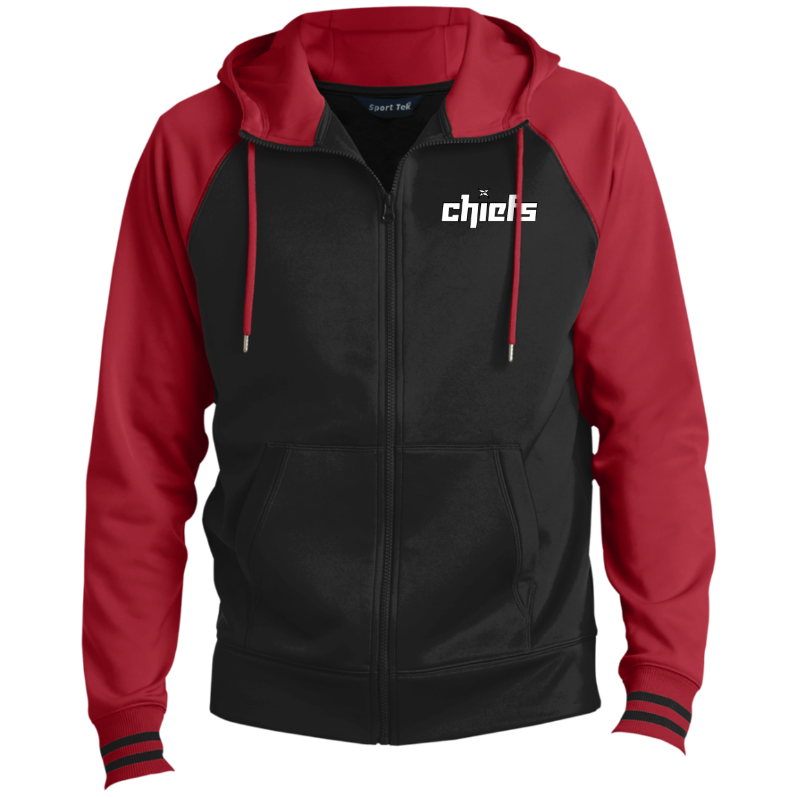 CHIEFS Men's Sport-Wick® Full-Zip Hooded Jacket