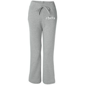 Chiefs Gildan Women's Open Bottom Sweatpants with Pockets