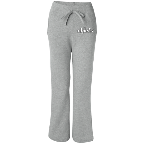 Chiefs Gildan Women's Open Bottom Sweatpants with Pockets